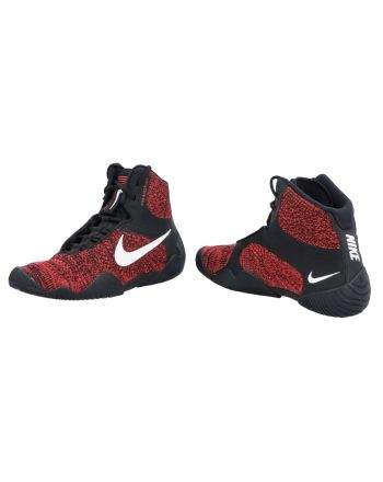Buty zapaśnicze NIKE TAWA CI2952 -016 czerwono-czarne 5