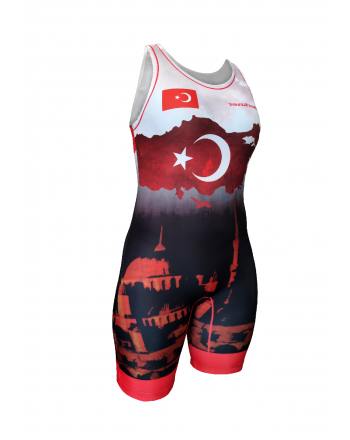 Kostium zapaśniczy -Berkner WOMEN Turkey Berkner - 1 buty zapaśnicze ubrania kostiumy