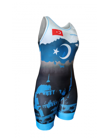 Kostium zapaśniczy -Berkner WOMEN Turkey Berkner - 2 buty zapaśnicze ubrania kostiumy