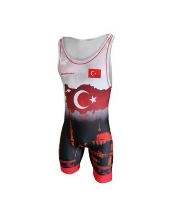 Kostium zapaśniczy -Berkner Turkey Berkner - 2 buty zapaśnicze ubrania kostiumy