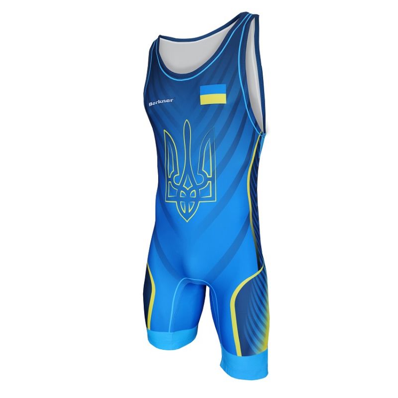 Berkner UKRAINE - wersja B  - 2 buty zapaśnicze ubrania kostiumy