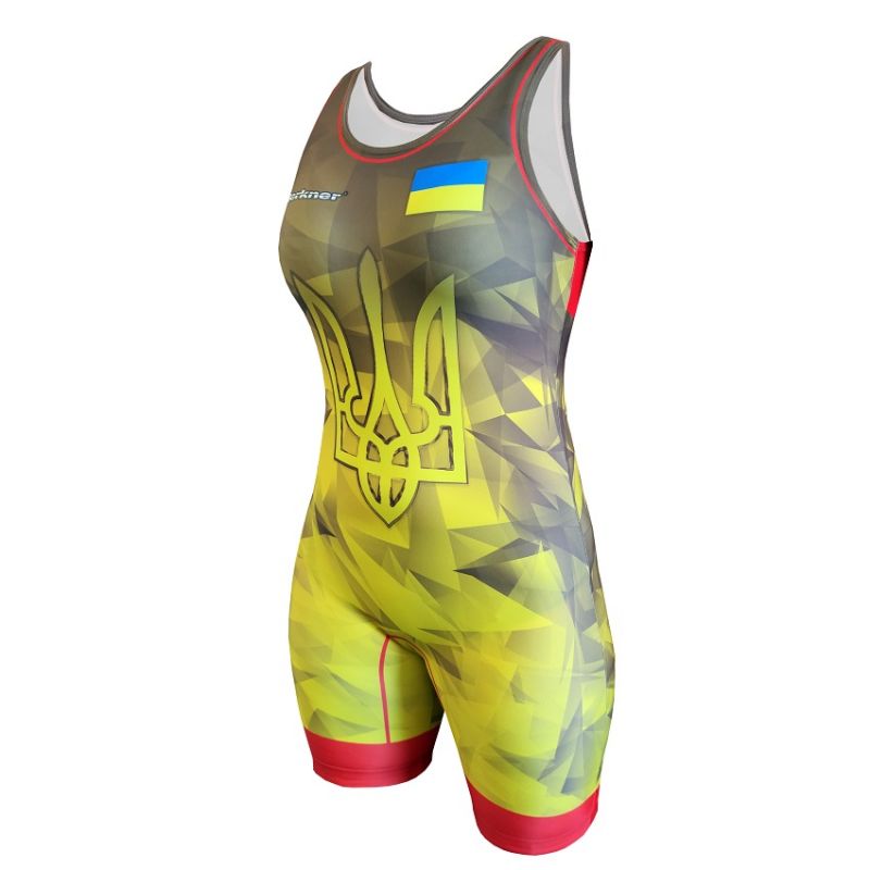 Kostium zapaśniczy -Berkner WOMEN UKRAINE Berkner - 1 buty zapaśnicze ubrania kostiumy