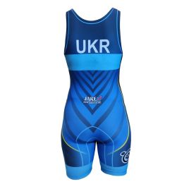 Kostium zapaśniczy -Berkner WOMEN UKRAINE Berkner - 1 buty zapaśnicze ubrania kostiumy