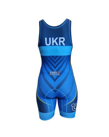 Kostium zapaśniczy -Berkner WOMEN UKRAINE Berkner - 1 buty zapaśnicze ubrania kostiumy