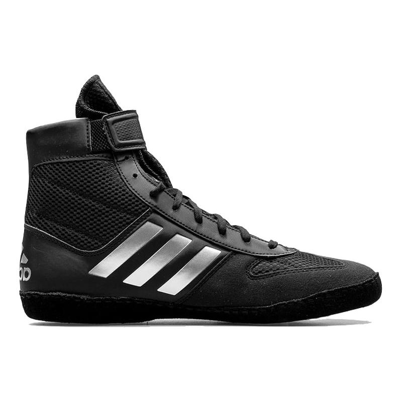 Buty zapaśnicze Adidas Combat Speed 5 BA8007 - Czarne/Srebrne