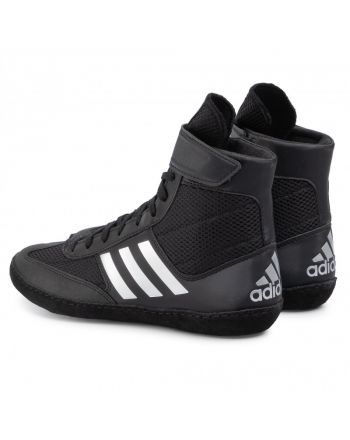 Buty zapaśnicze Adidas Combat Speed 5 BA8007 - Czarne/Srebrne 6